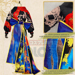 Halloweez Anime Cosplay Costume: Ran Haitani Vol.19 Manga Inspired Japanese Kimono for Halloween & Christmas - Halloweez