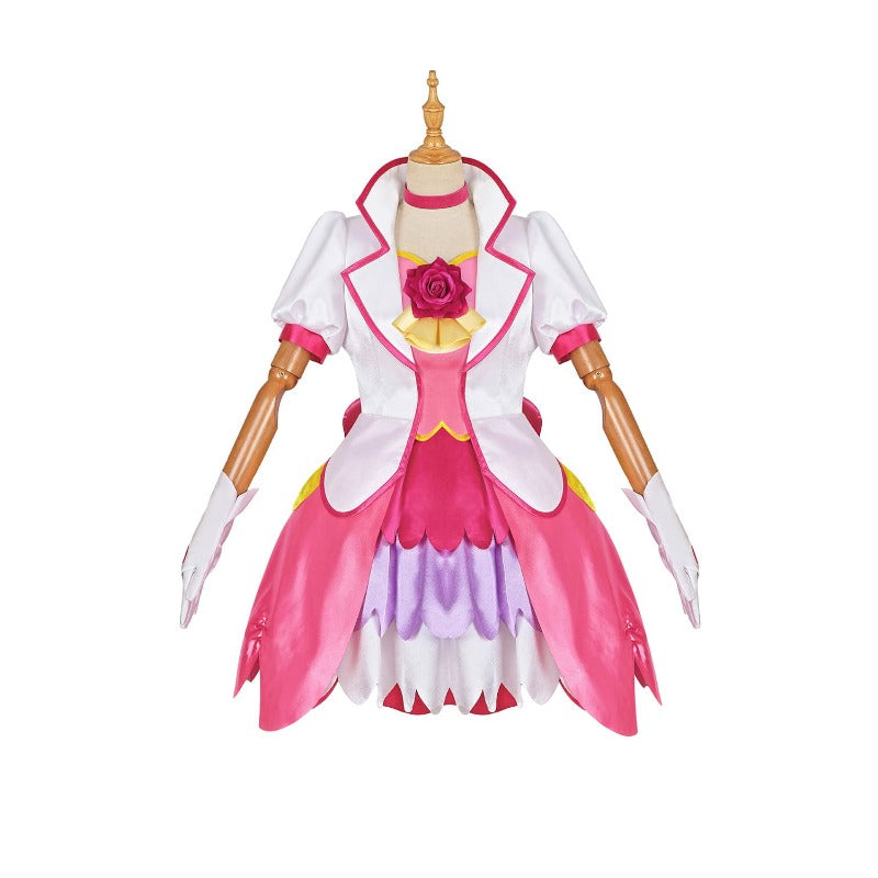 Halloweez Go! Princess Precure Haruno Haruka Cure Flora Cosplay Costume for Halloween - Halloweez