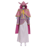 Halloweez Kingdom Hearts III Ava Cosplay Costume Women’s Pink Hooded Dress with Skirt - Halloweez