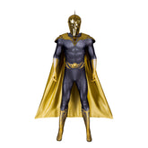 Halloweez Black Adam Bodysuit Robe Mask Cosplay Costume Full Set Men Halloween Performance - Halloweez