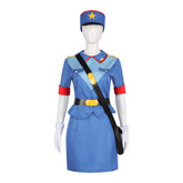 Pokemon Cosplay Costume Officer Jenny Police Uniform Anime Performance Outfit - Halloweez