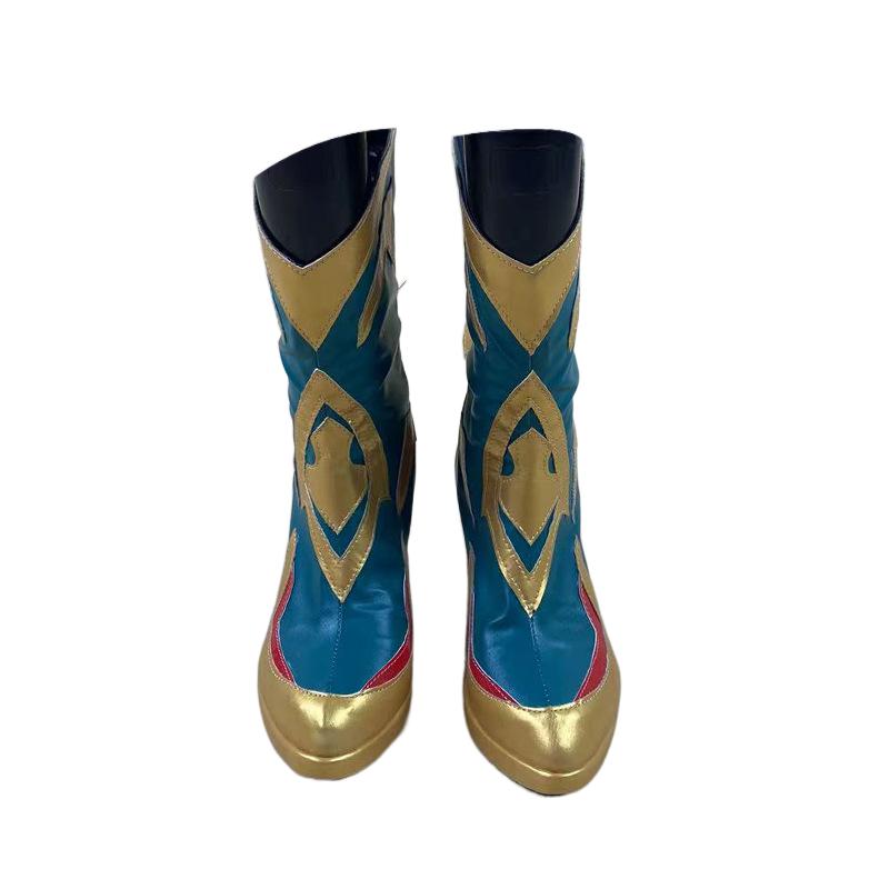 League of Legends High Noon Evelynn Cosplay Shoes for Anime Conventions - Halloweez