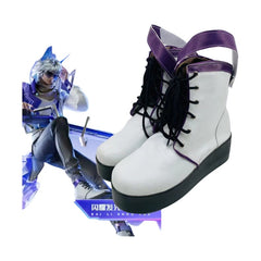 806 Honor of Kings Baili Shouyue True Me Hertz Cosplay Shoes for Anime Conventions - Halloweez
