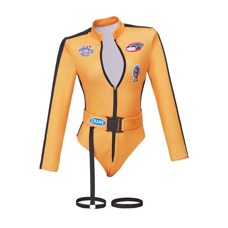 Halloweez Beatrix Kiddo Costume - Women's Kill Bill Cosplay Bodysuit Jumpsuit - Halloweez