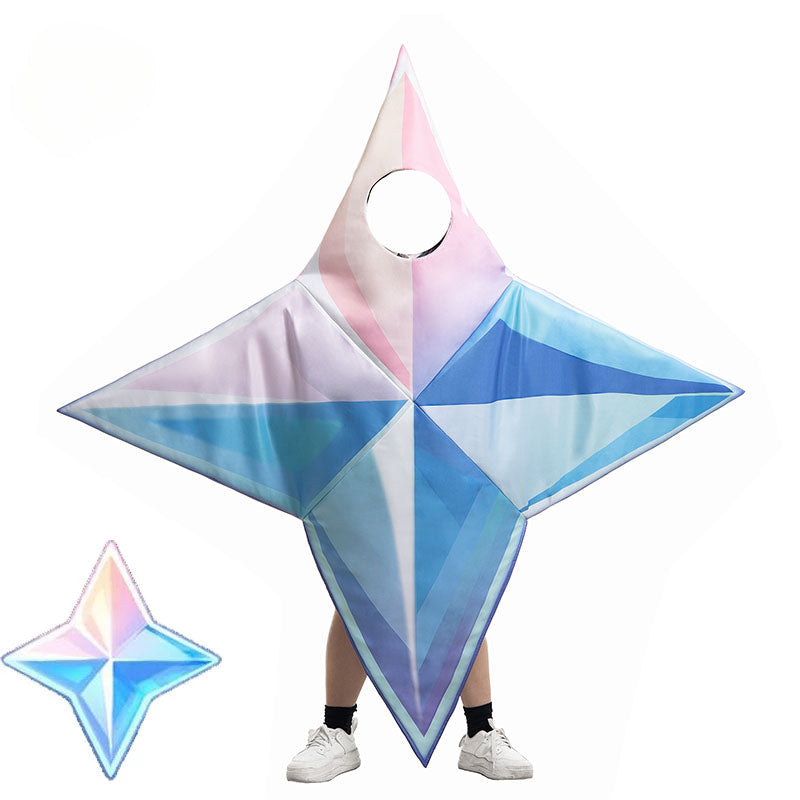 Halloweez Genshin Impact Primogem Cosplay Costume for Men and Women - Full Set for Themed Parties and Halloween - Halloweez