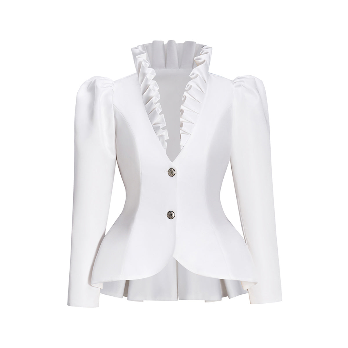 Edward White Coat Cosplay Costume - Anime-Inspired Outfit for Fans & Collectors - Halloweez
