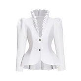 Edward White Coat Cosplay Costume - Anime-Inspired Outfit for Fans & Collectors - Halloweez