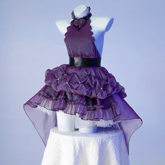 Elegant Floral – Halloweez Rei Ayanami Cosplay Outfit Inspired by Neon Genesis Evangelion - Halloweez