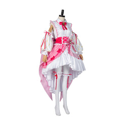 Halloweez Miku 15th Anniversary Anime Cosplay Dress in Strawberry Lolita Style - Halloweez