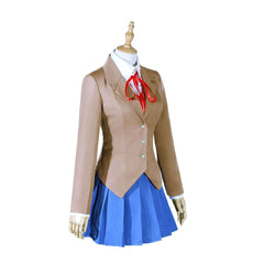 Doki Doki Literature Club Monika Cosplay Costume - High Quality Game Character Outfit - Halloweez