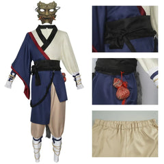 Halloweez: Black Myth Wukong Cosplay Costume - The Destined Warrior's Outfit for Halloween & Anime Events - Halloweez