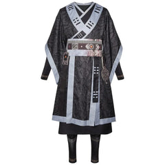 Halloweez Black Myth Wukong Cosplay Yin-Yang Dharma Robe | 'The Destined One' Anime Costume for Adults - Halloweez