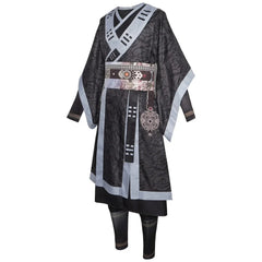 Halloweez Black Myth Wukong Cosplay Yin-Yang Dharma Robe | 'The Destined One' Anime Costume for Adults - Halloweez