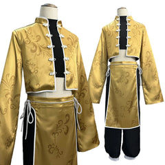 Exclusive Blue Lock Bachira Anime Cosplay Costume from Halloweez - High-Quality Kung Fu Tang Suit Wig - Halloweez