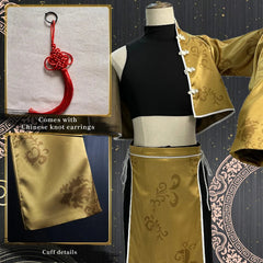Exclusive Blue Lock Bachira Anime Cosplay Costume from Halloweez - High-Quality Kung Fu Tang Suit Wig - Halloweez