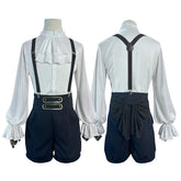 Halloweez Bachira Cosplay Costume - Blue Lock Anime Inspired Outfit with Evil Horns and Tail - Halloweez