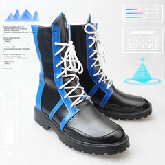 Halloweez Blue Lock Anime Cosplay Boots for Men and Women - Faux Leather, EU34 to EU48 - Halloweez