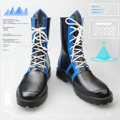 Halloweez Blue Lock Anime Cosplay Boots for Men and Women - Faux Leather, EU34 to EU48 - Halloweez
