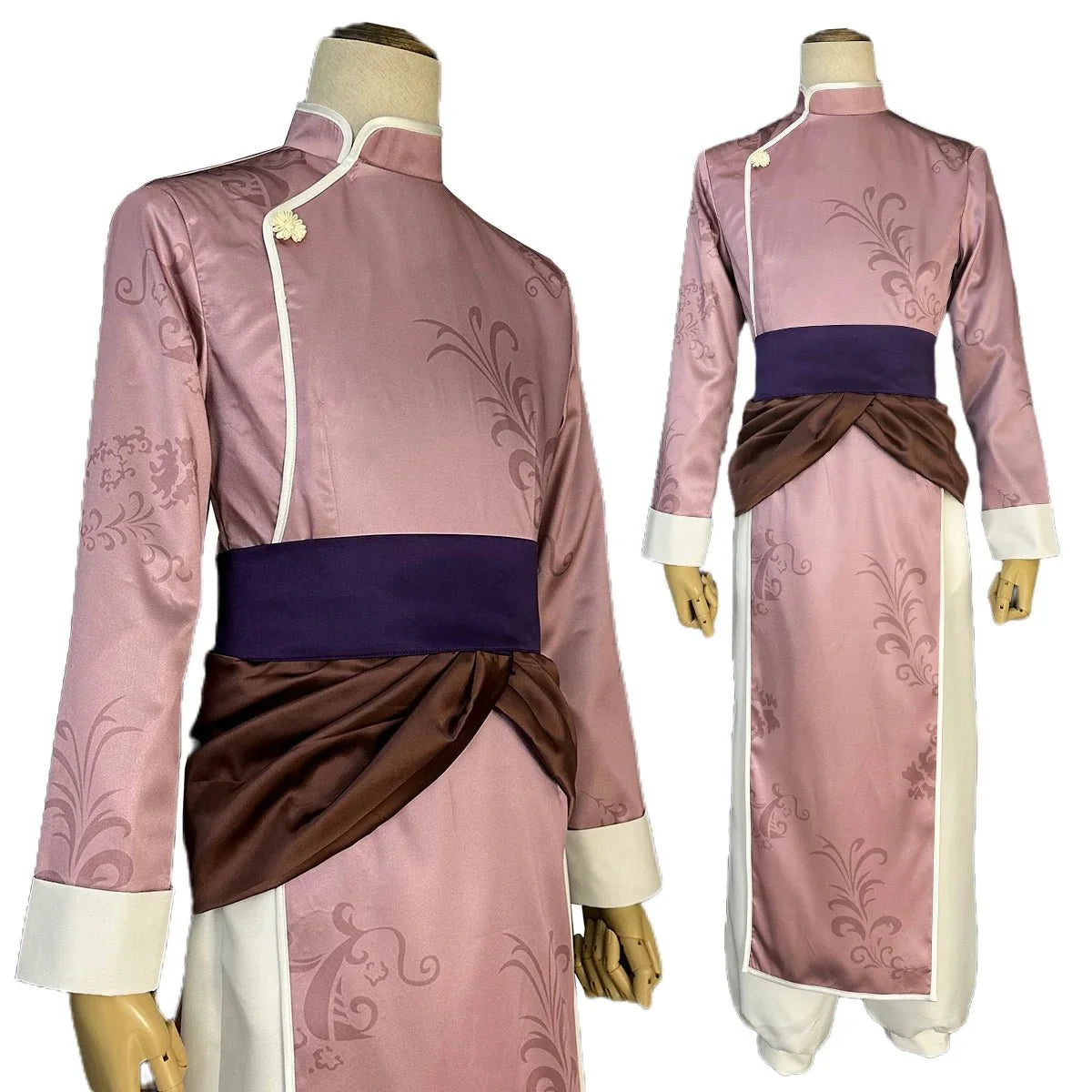 Stylish Blue Lock Anime Chigiri Cosplay Costume by Halloweez - Kung Fu Tang Suit with Wig - Halloweez