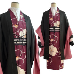 Halloweez Blue Lock Anime Chigiri Cosplay Kimono with Romantic Series Wig - Halloweez
