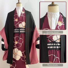 Halloweez Blue Lock Anime Chigiri Cosplay Kimono with Romantic Series Wig - Halloweez