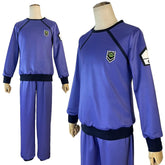 Halloweez Blue Lock Anime Cosplay Costume Pajamas - Reo Nagi, Bachira, Isagi, Chigiri with Embroidery Chest Logo - Halloweez