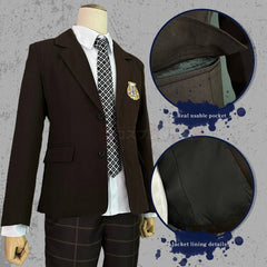 Halloweez Blue Lock Anime Cosplay Costume with Bachira NAMIKAZE Uniform and DK Embroidery Logo - Halloweez