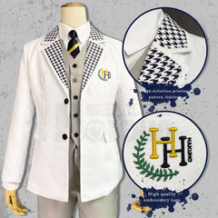 Halloweez Blue Lock Anime Cosplay Costume - Nagi Reo Mikage School Uniform with Embroidery - Halloweez