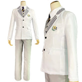 Halloweez Blue Lock Anime Cosplay Costume - Nagi Reo Mikage School Uniform with Embroidery - Halloweez