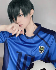 Halloweez Blue Lock Anime Cosplay Wig - Isagi, Bachira, Chigiri, Nagi, Rin, Sae, Itoshi, Kaiser, Reo, Hiori, Barou, Shidou, Niko, Yukimiya - Halloweez