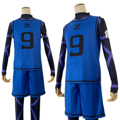 Halloweez Blue Lock Anime Cosplay Costume - Isagi Yoichi, Chigiri Bachira, Rensuke Kunigami Uniforms - Halloweez