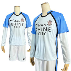 Halloweez Blue Lock Anime Cosplay Wig - MAN SHINE CITY Nagi Reo Mikage Chigiri Football Uniform Daily Sport - Halloweez