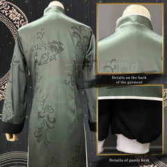 Exclusive Blue Lock Anime Isagi Cosplay Costume - High-Quality Kung Fu Tang Suit with Adjustable Synthetic Fiber Wig - Halloweez