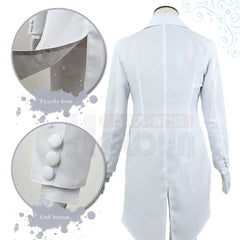 Halloweez Blue Lock Kunigami Cosplay Costume with Tuxedo Tailcoat and Corsage - Halloweez