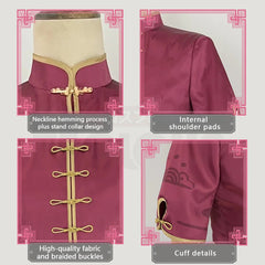 Exclusive Blue Lock Anime Ness Cosplay Costume by Halloweez - High-Quality Kung Fu Tang Suit with Wig - Halloweez
