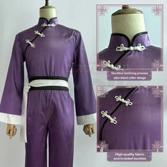 Stylish Blue Lock Reo Mikage Cosplay Costume by Halloweez - Synthetic Fiber Kung Fu Suit - Halloweez
