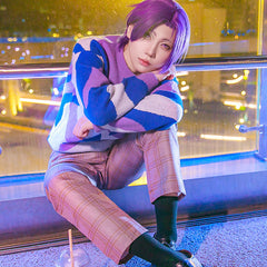 Halloweez Blue Lock Reo Mikage Cosplay Costume Set with Sweater and Pants - Halloweez