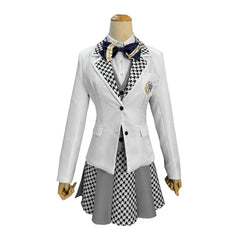 Halloweez Blue Lock Reo Mikage Cosplay Costume with Wig and School Uniform - Halloweez