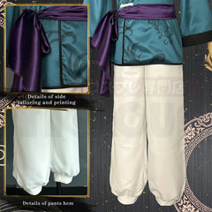 Stylish Rin Itoshi Cosplay Costume from Blue Lock Anime - Halloweez Synthetic Fibers Wig - Halloweez