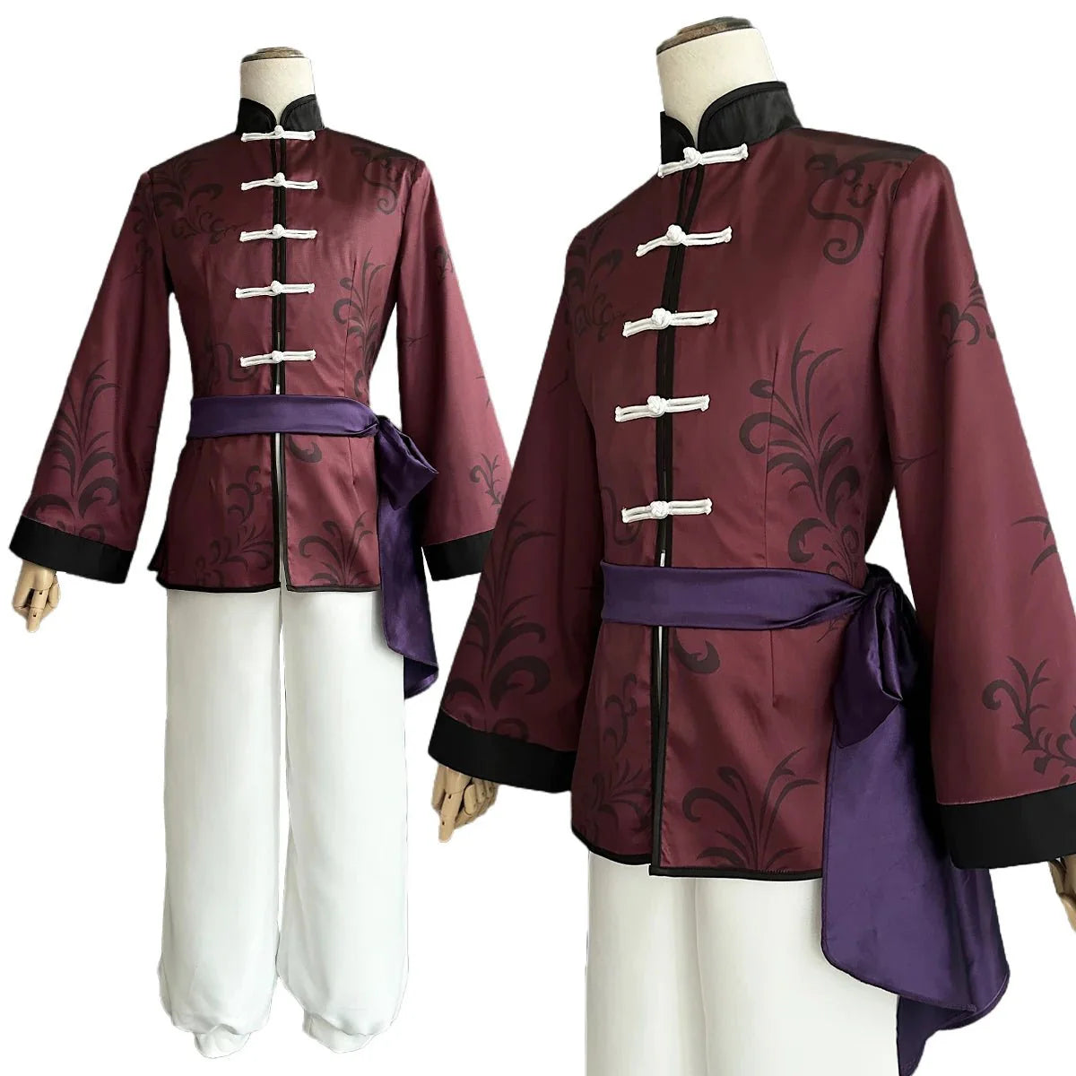 Exclusive Blue Lock Anime Sae Itoshi Cosplay Costume by Halloweez - Kung Fu Tang Suit Wig - Halloweez