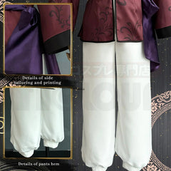 Exclusive Blue Lock Anime Sae Itoshi Cosplay Costume by Halloweez - Kung Fu Tang Suit Wig - Halloweez
