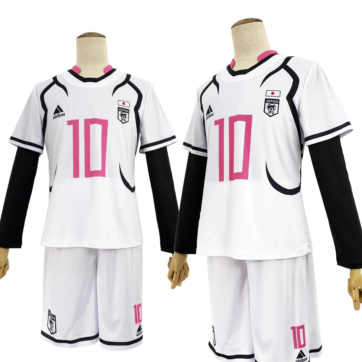 Halloweez Blue Lock Sae Shidou Cosplay Wig and Football Uniform Set - Perfect for Halloween - Halloweez