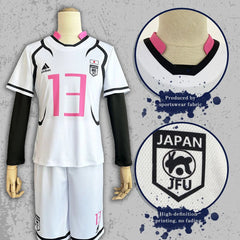 Halloweez Blue Lock Sae Shidou Cosplay Wig and Football Uniform Set - Perfect for Halloween - Halloweez