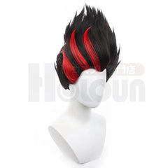 Blue Lock Anime Barou Cosplay Wig by Halloweez - Synthetic Fiber, Adjustable, Heat Resistant - Halloweez