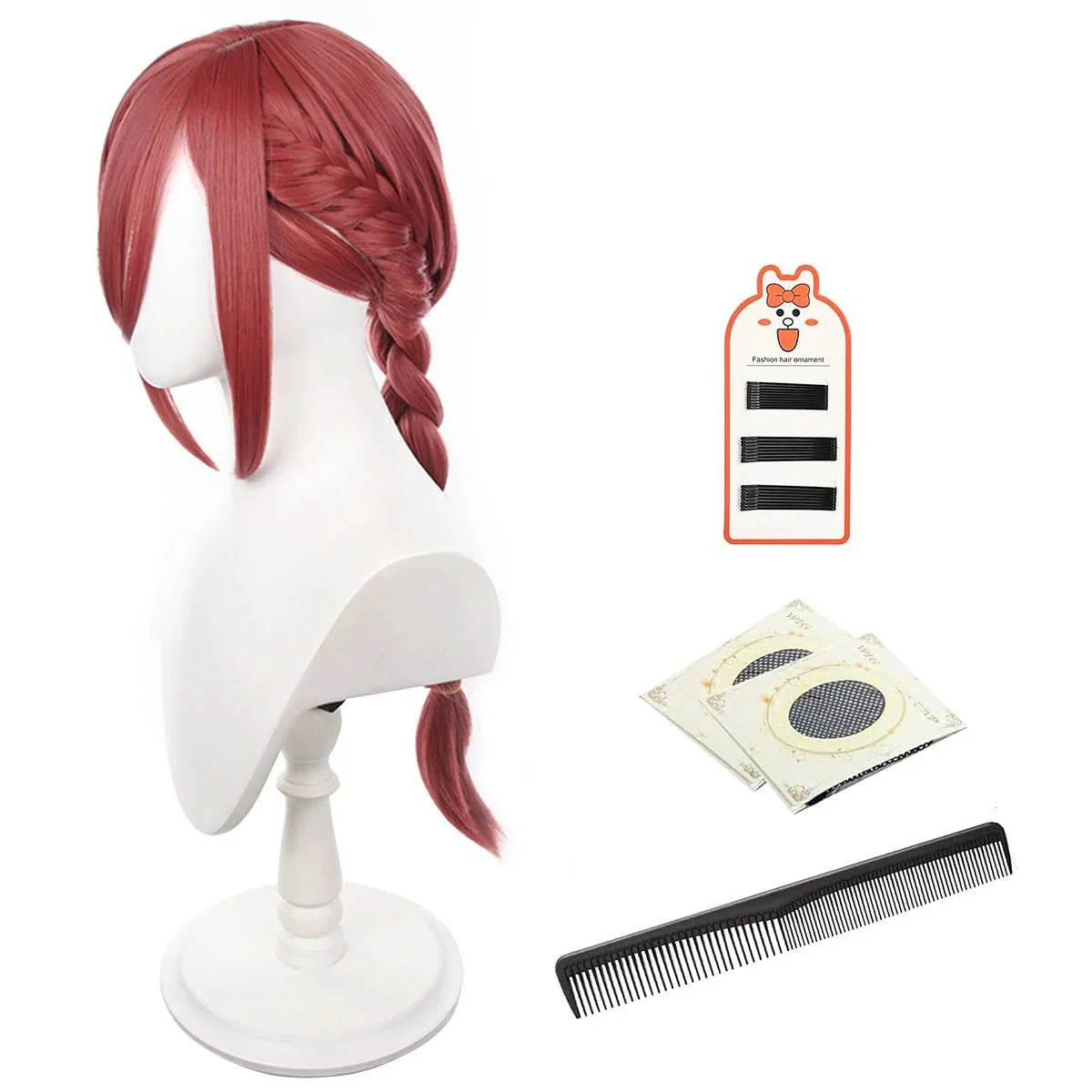 Halloweez Blue Lock Anime Chigiri Cosplay Wig - Braid Style with Synthetic Fiber - Halloweez