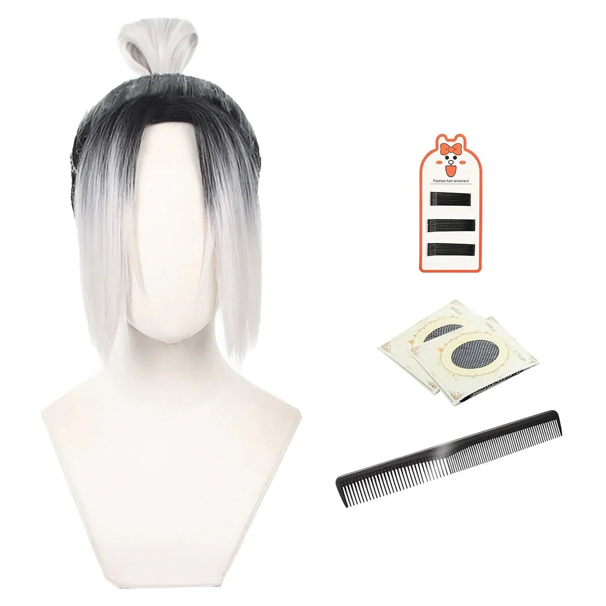 Halloweez Blue Lock Manga Anime Cosplay Wig - Gagamaru No.1 Goalkeeper Synthetic Fiber Adjustable Headwear - Halloweez