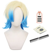 Halloweez Blue Lock Manga Anime Cosplay Wig - Kaiser No.10 Bastard Munchen Football Rose Net Synthetic Fiber - Halloweez