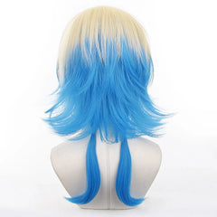 Halloweez Blue Lock Manga Anime Cosplay Wig - Kaiser No.10 Bastard Munchen Football Rose Net Synthetic Fiber - Halloweez