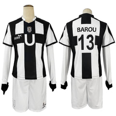 Halloweez Blue Lock Manga Cosplay Costume with Football Uniform and Wig - Halloweez