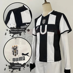 Halloweez Blue Lock Manga Cosplay Costume with Football Uniform and Wig - Halloweez